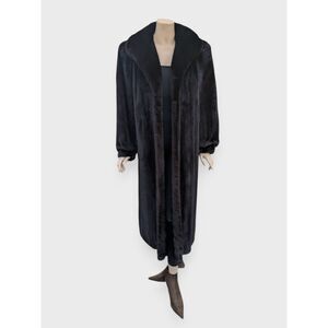 Dark Mink Coat -Large